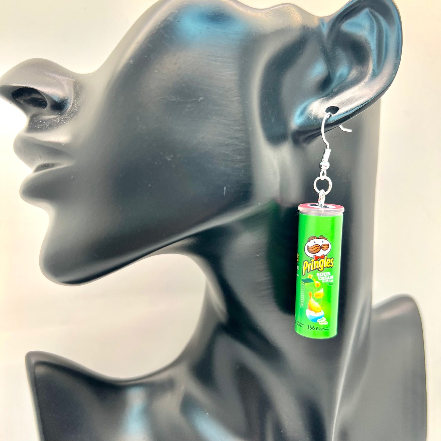 Pringles Can Earrings