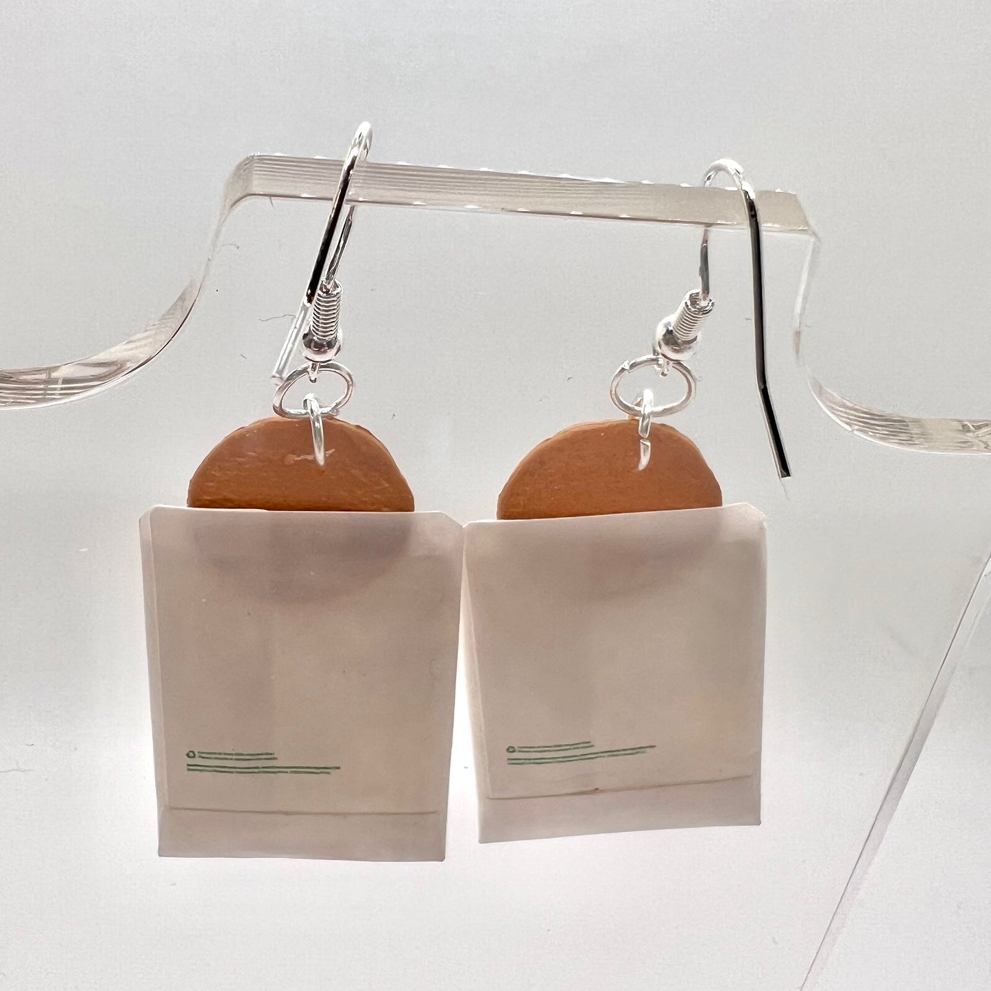 Subway Cookie Bag Earrings