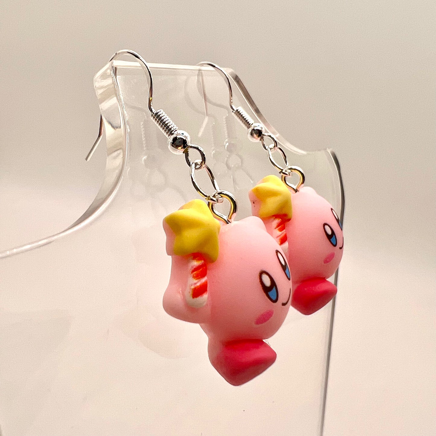 Kirby Star Earrings