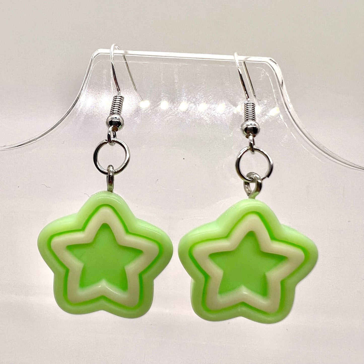 Pastel Star Earrings