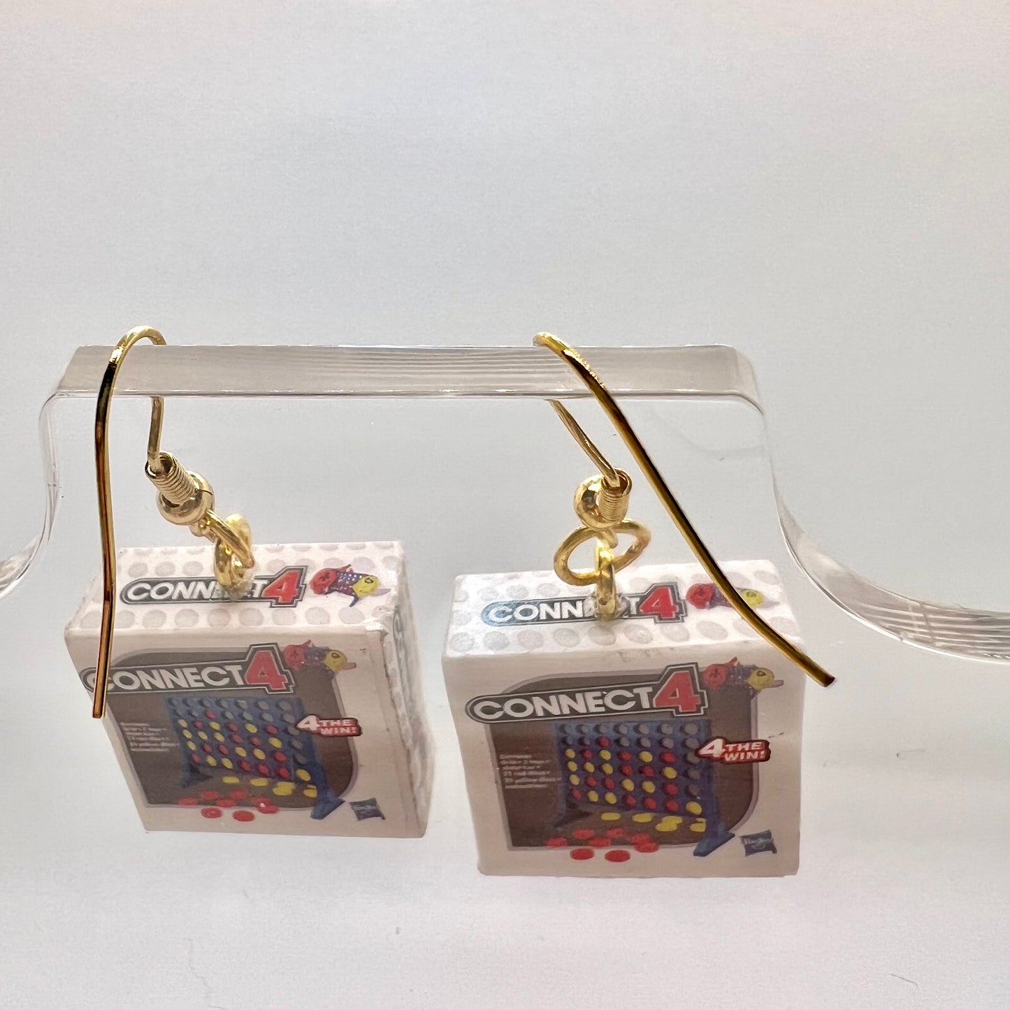 Connect Four Earrings