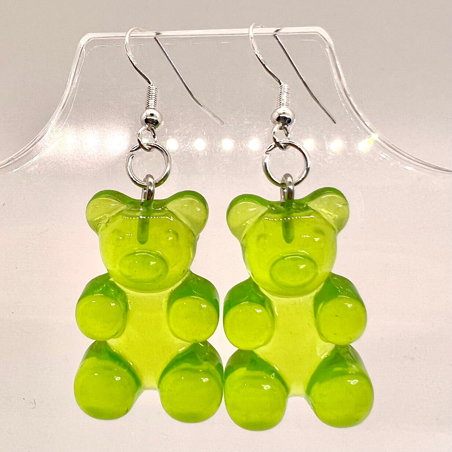 Giant Gummy Bear Earrings