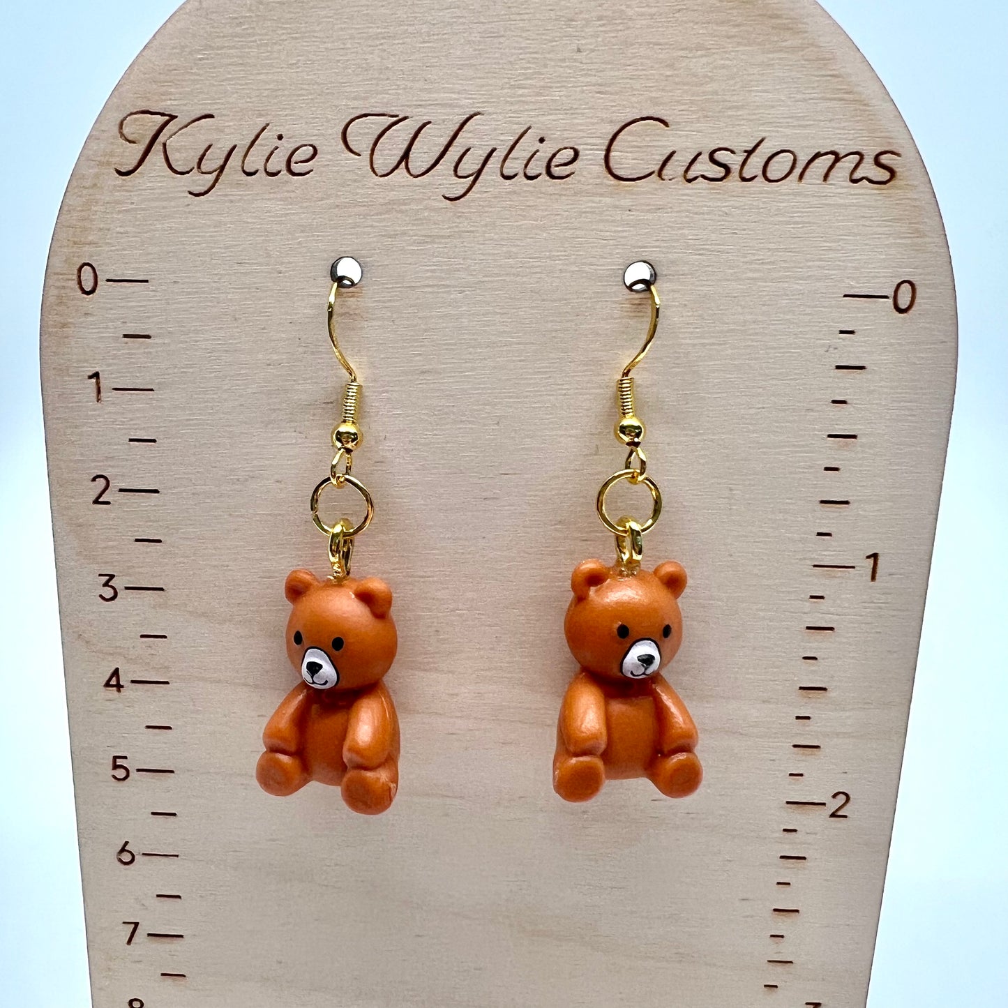 Teddy Bear Earrings