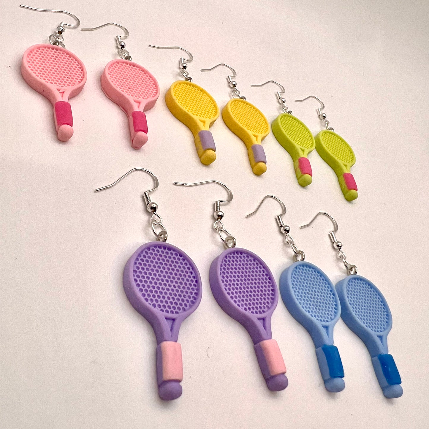 Badminton Racket Earrings