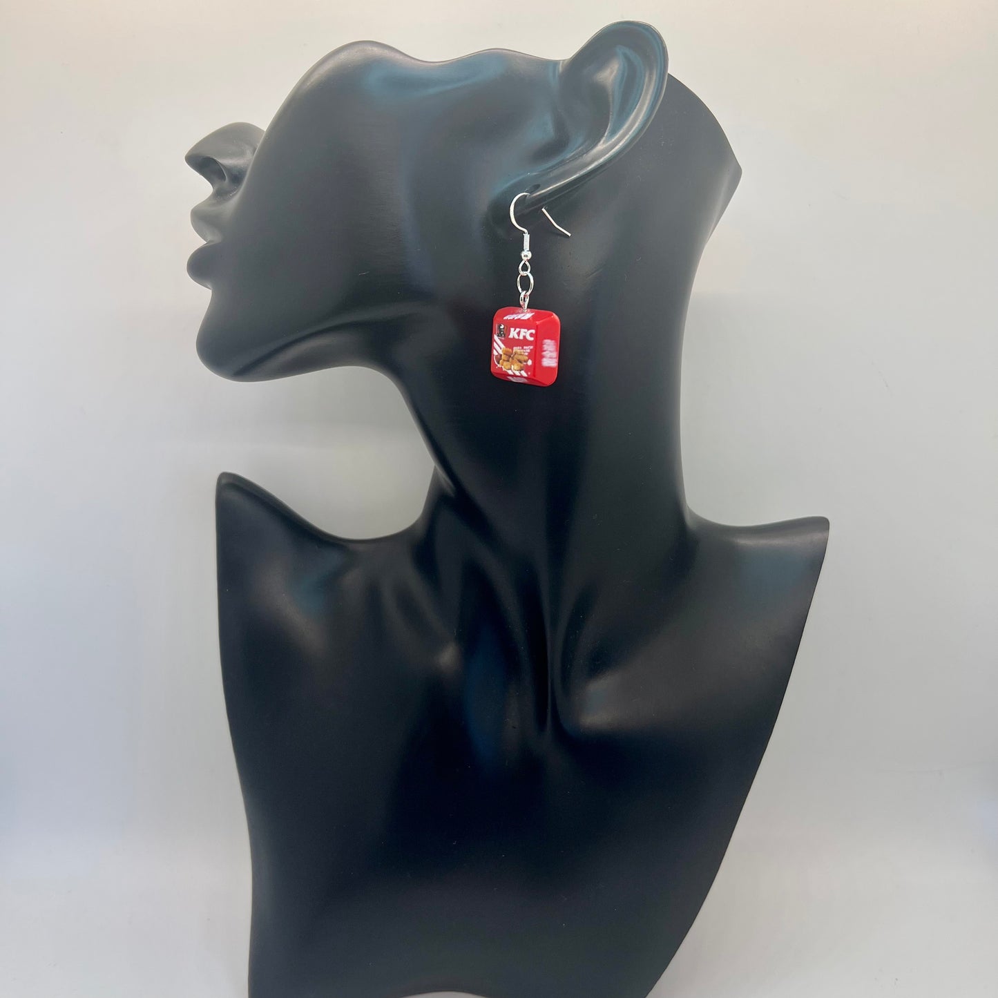 KFC Chicken Nugget Box Earrings
