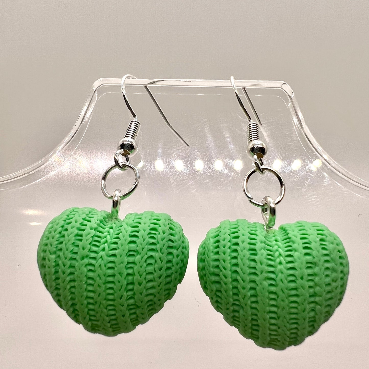 Sweater Heart Earrings