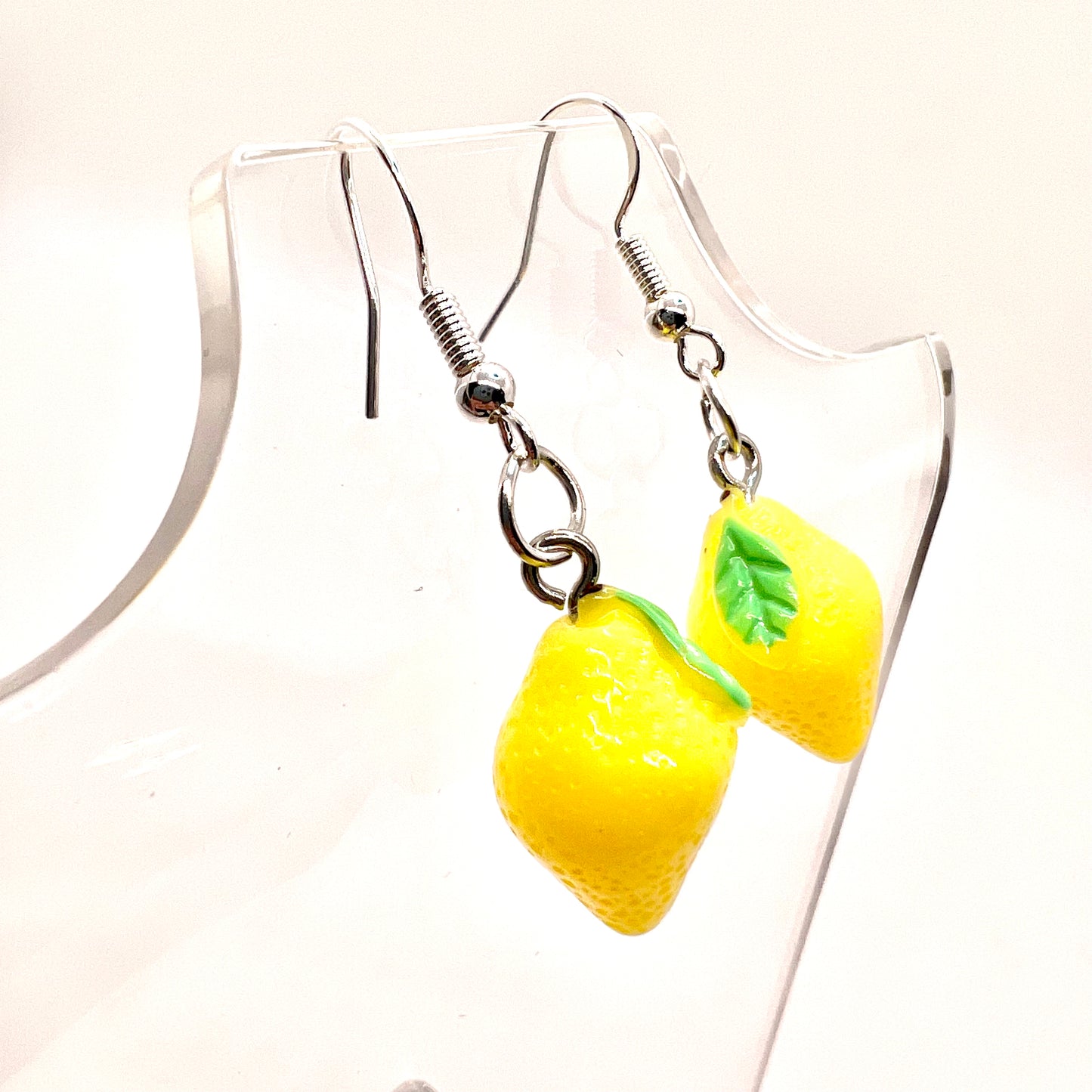 Lemon Fruit Earrings