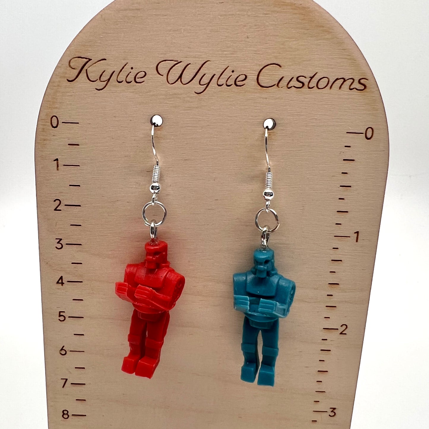 Rock Em, Sock Em Robot Earrings