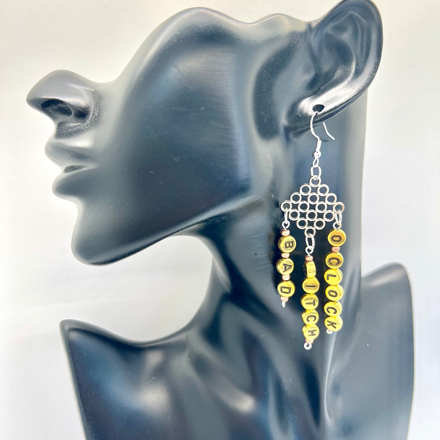 Lizzo “Bad B*tch Oclock” Earrings