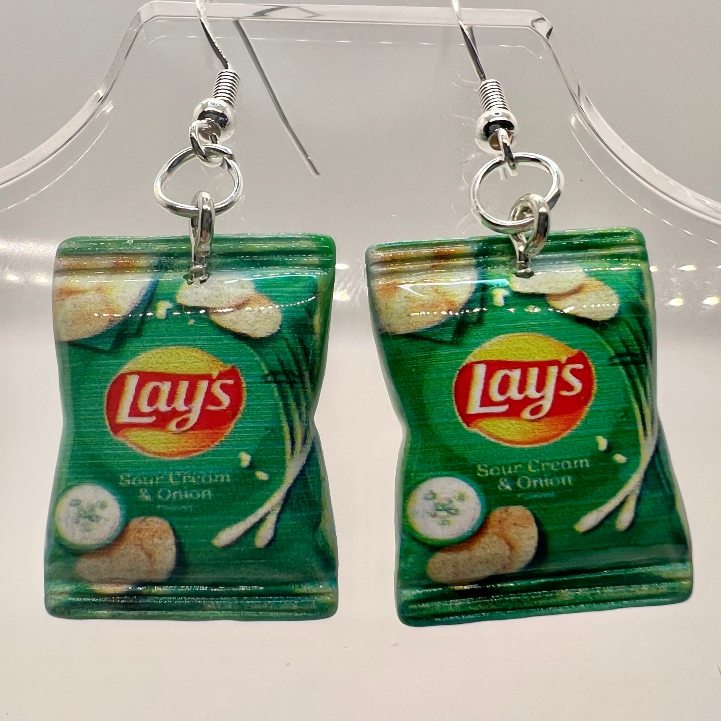 Lays Chip Bag Earrings