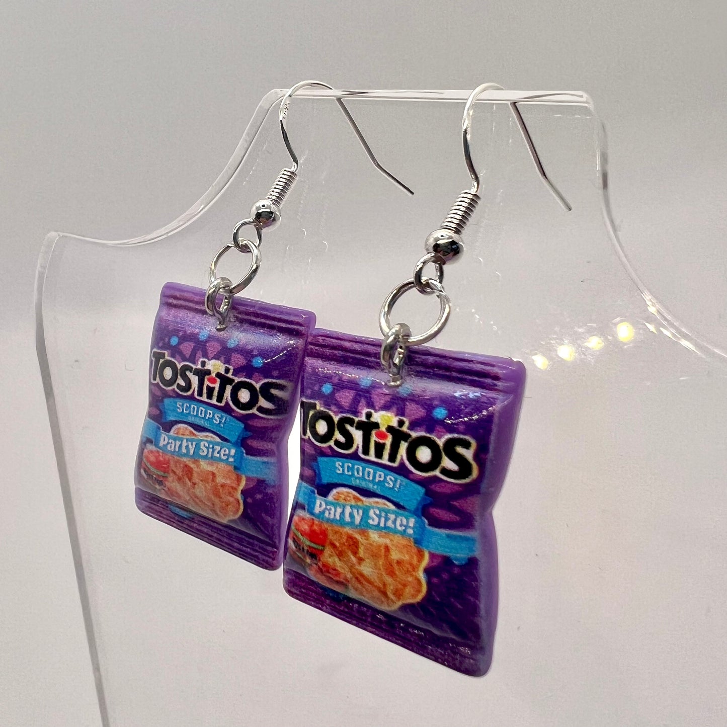 Tostitos Chip Bag Earrings