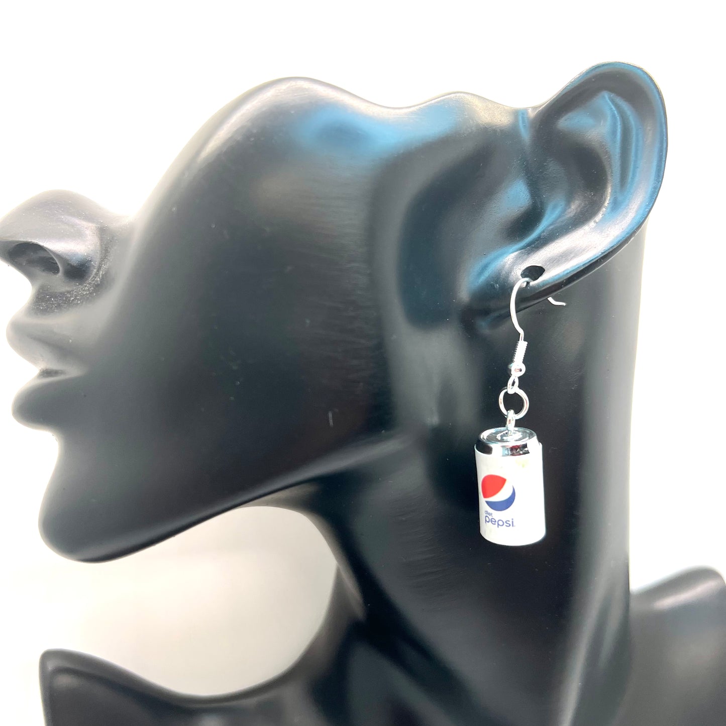 Diet Pepsi Soda Can Earrings