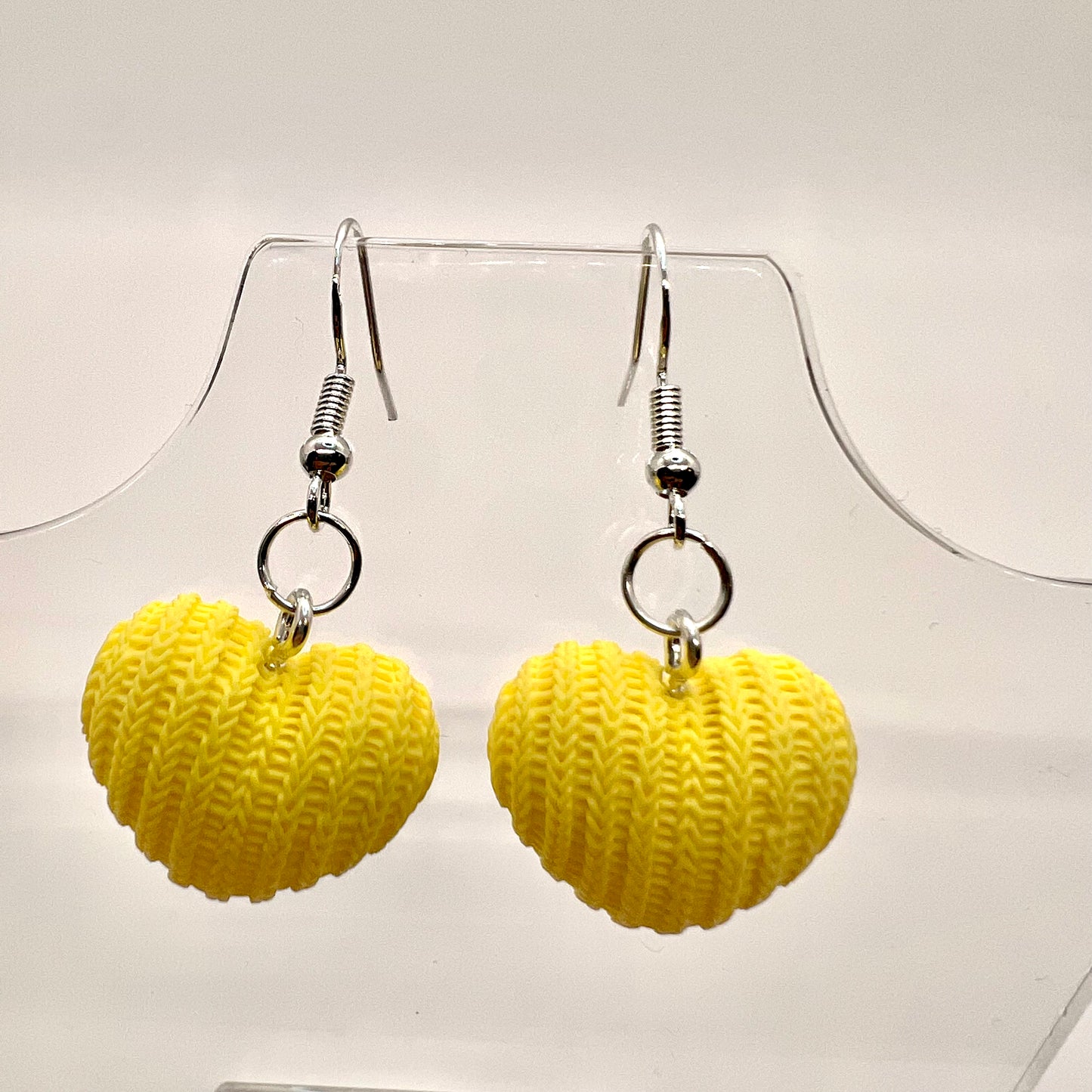 Sweater Heart Earrings