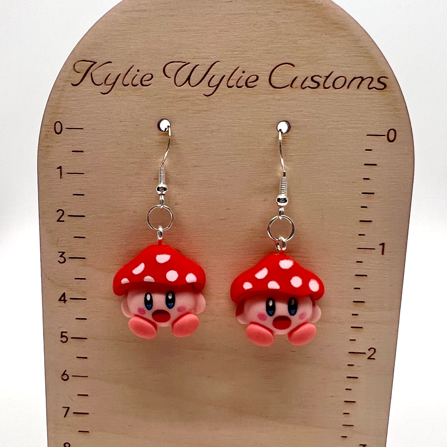 Kirby Mushroom Earrings