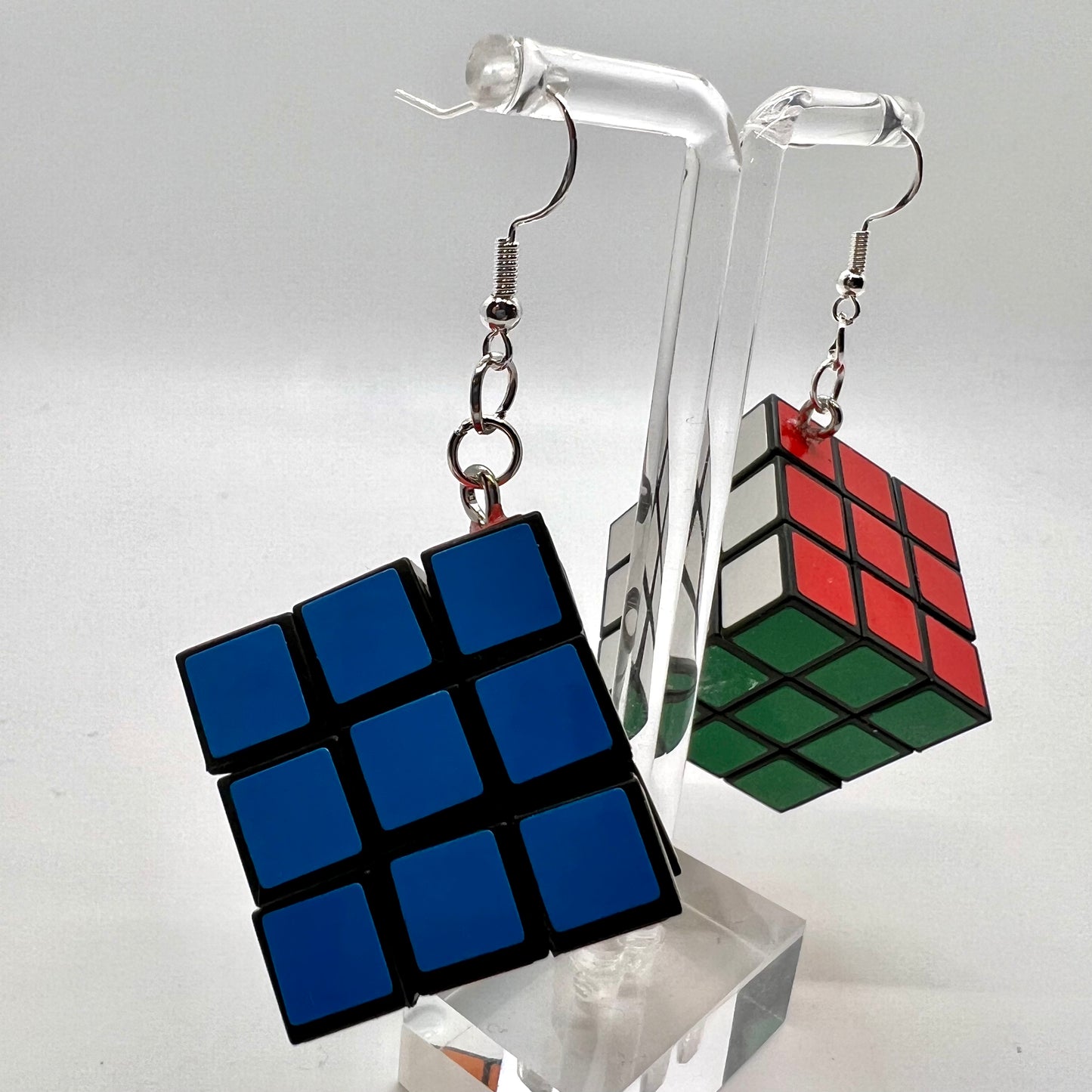 Rubiks Cube Earrings