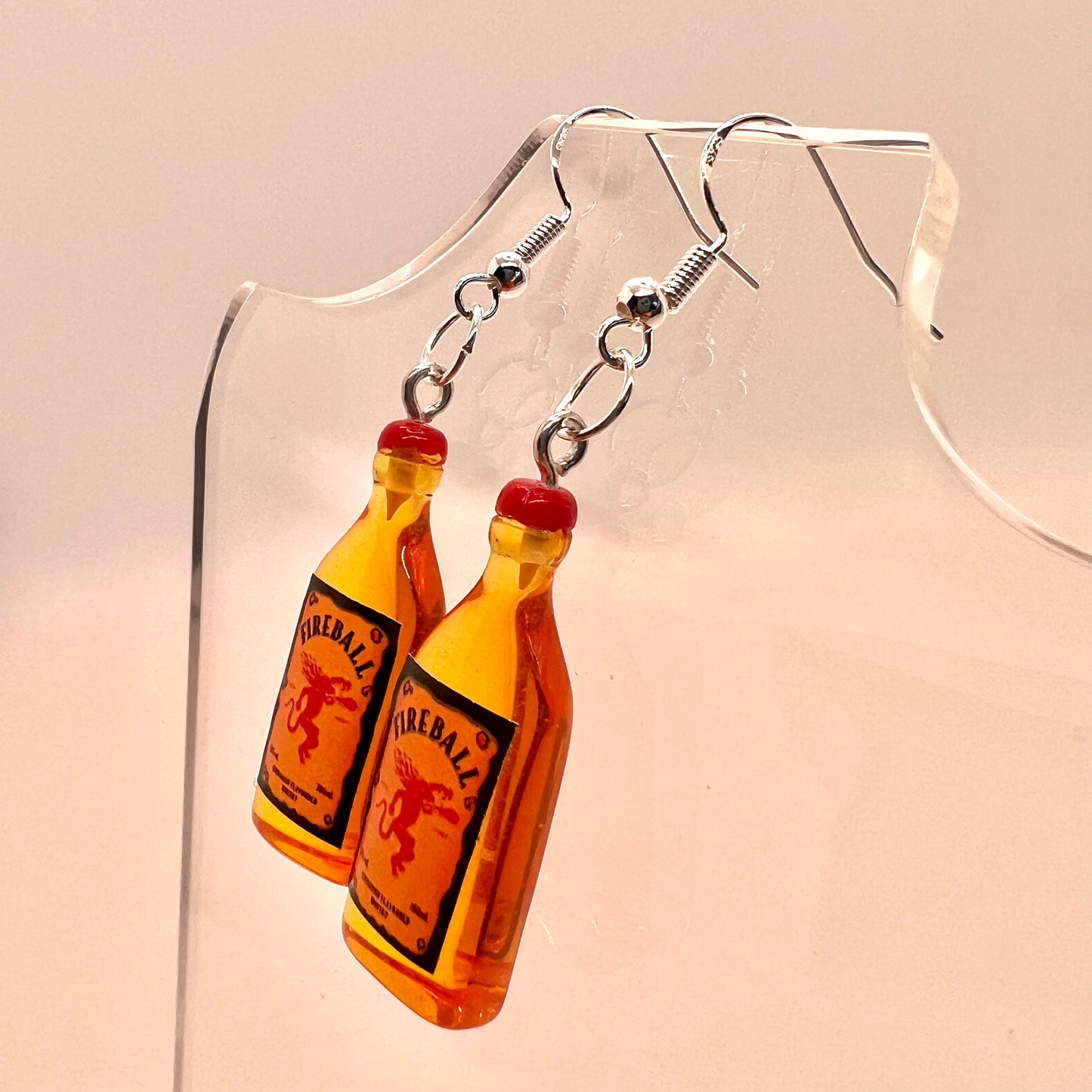 Fireball Bottle Earrings