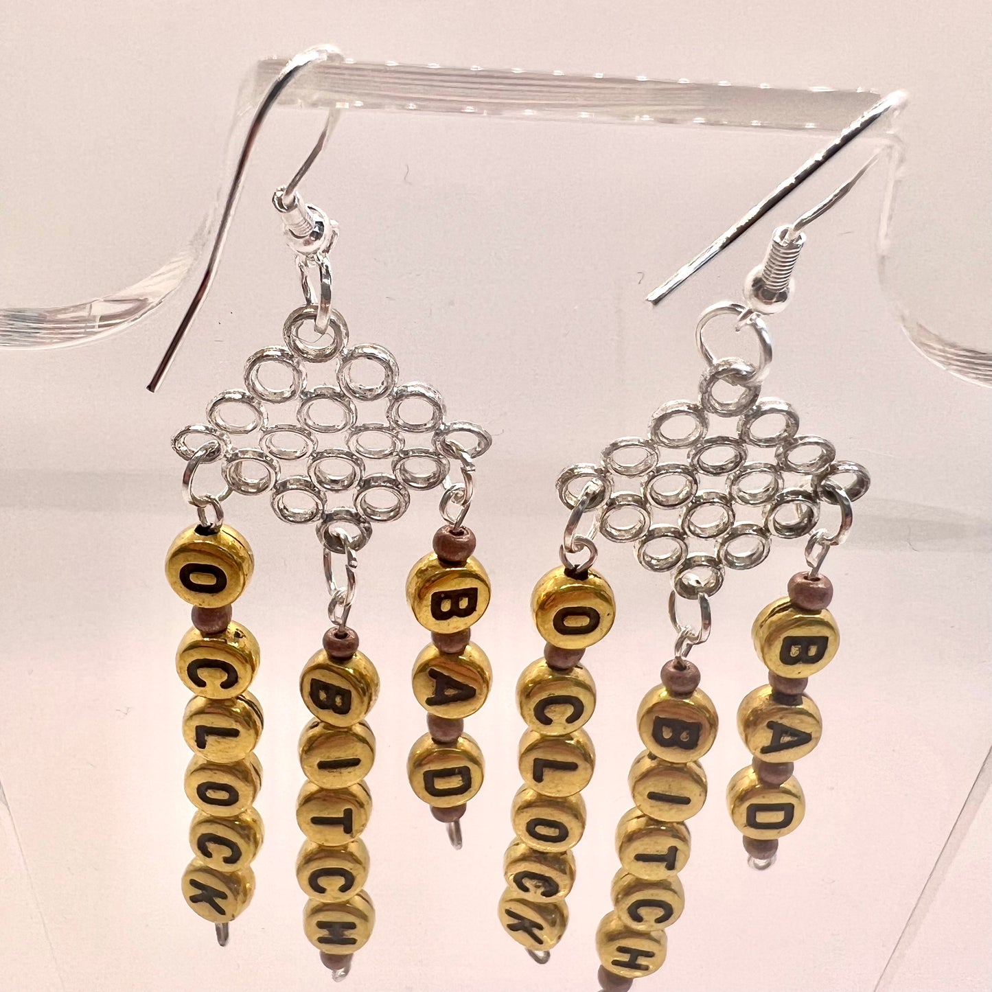 Lizzo “Bad B*tch Oclock” Earrings