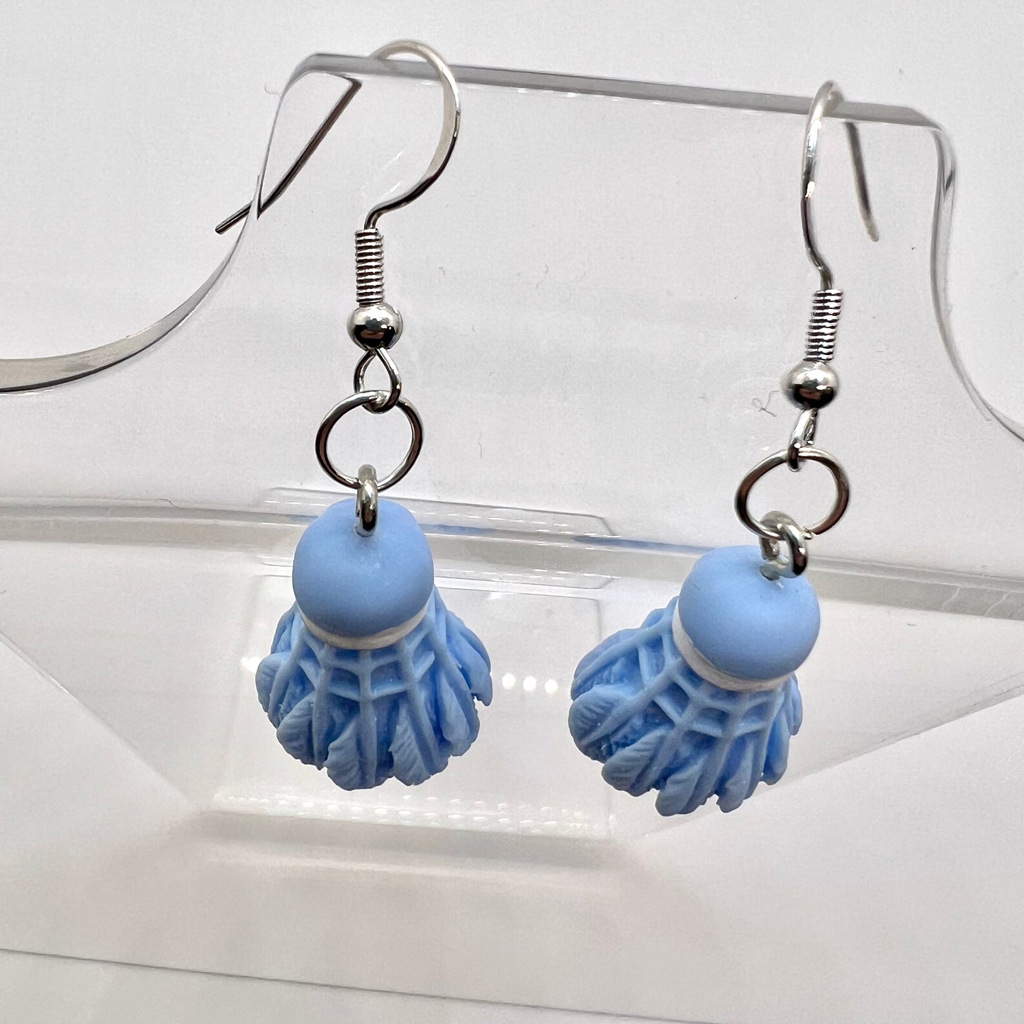 Badminton Birdie Earrings
