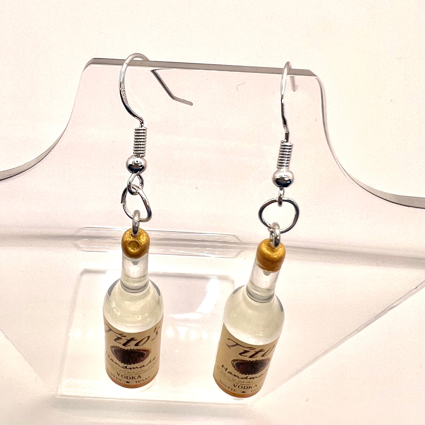 Tito’s Bottle Earrings