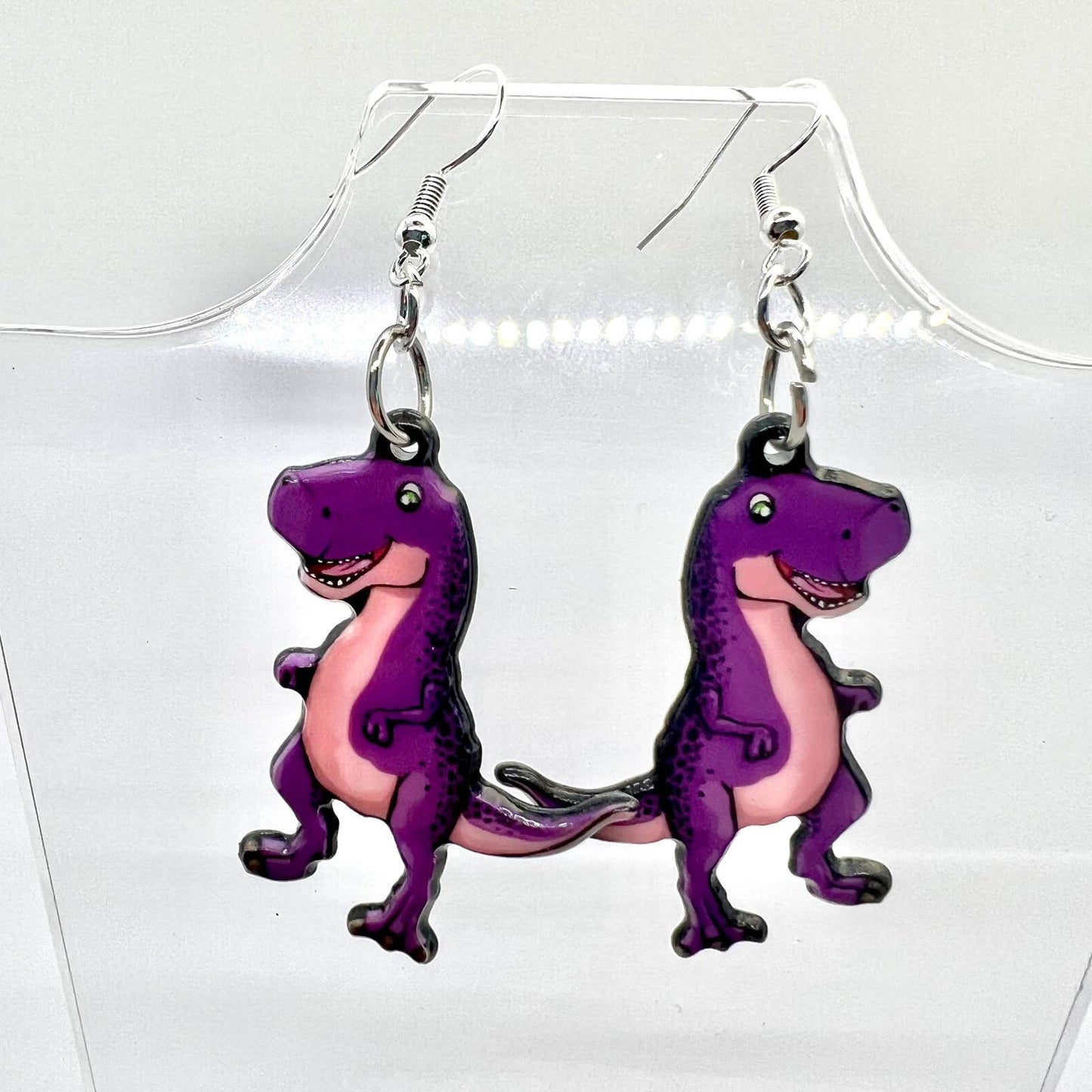 T-Rex Dinosaur Earrings