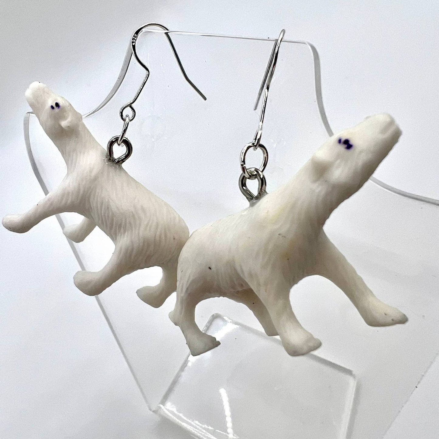 Polar Bear Earrings