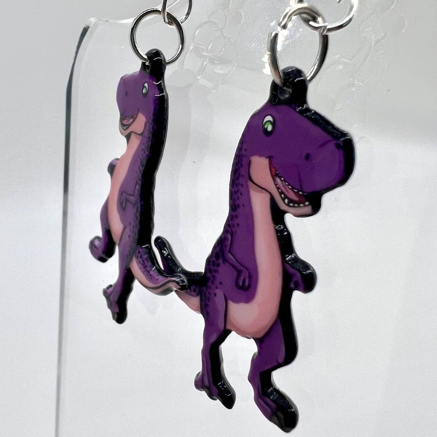 T-Rex Dinosaur Earrings
