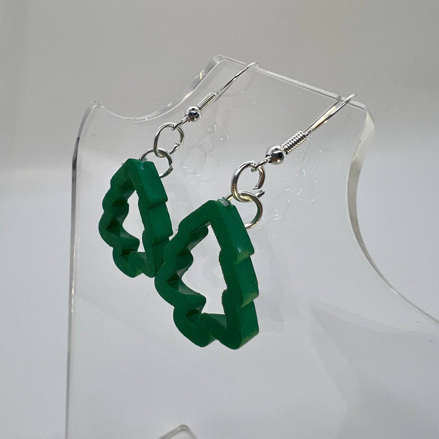 Christmas Tree Cookie Cutter Earrings
