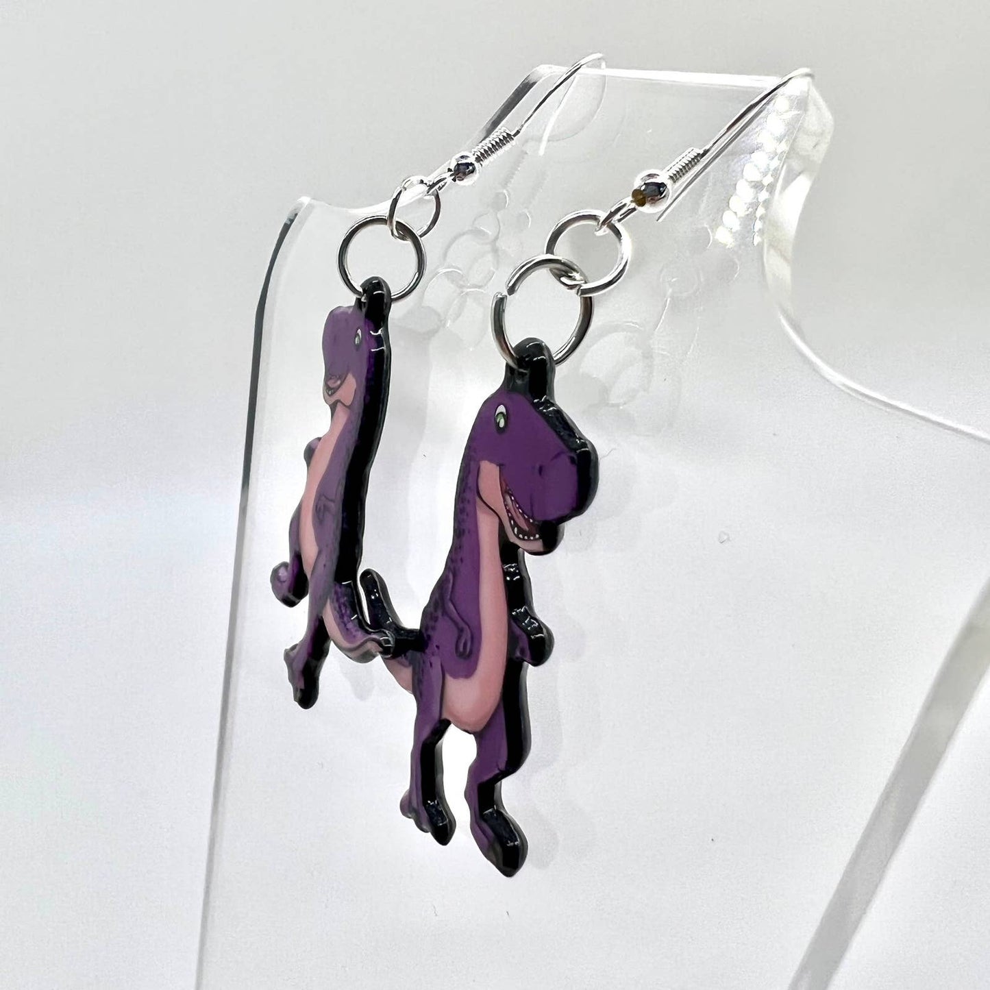 T-Rex Dinosaur Earrings