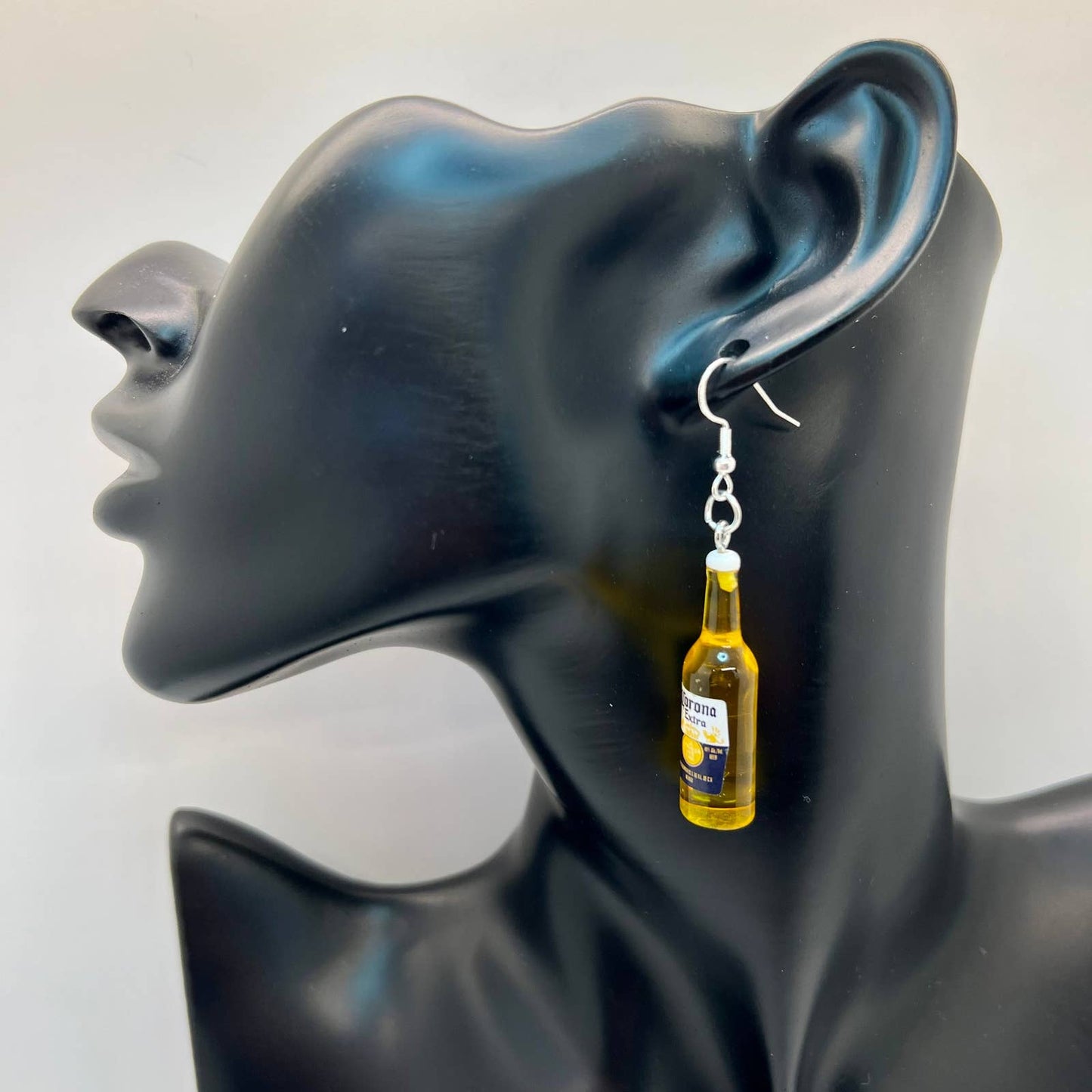 Corona Beer Bottle Earrings