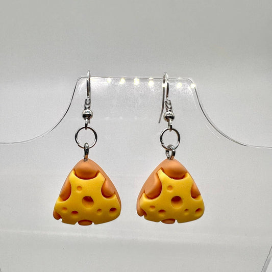 Cheese Earrings