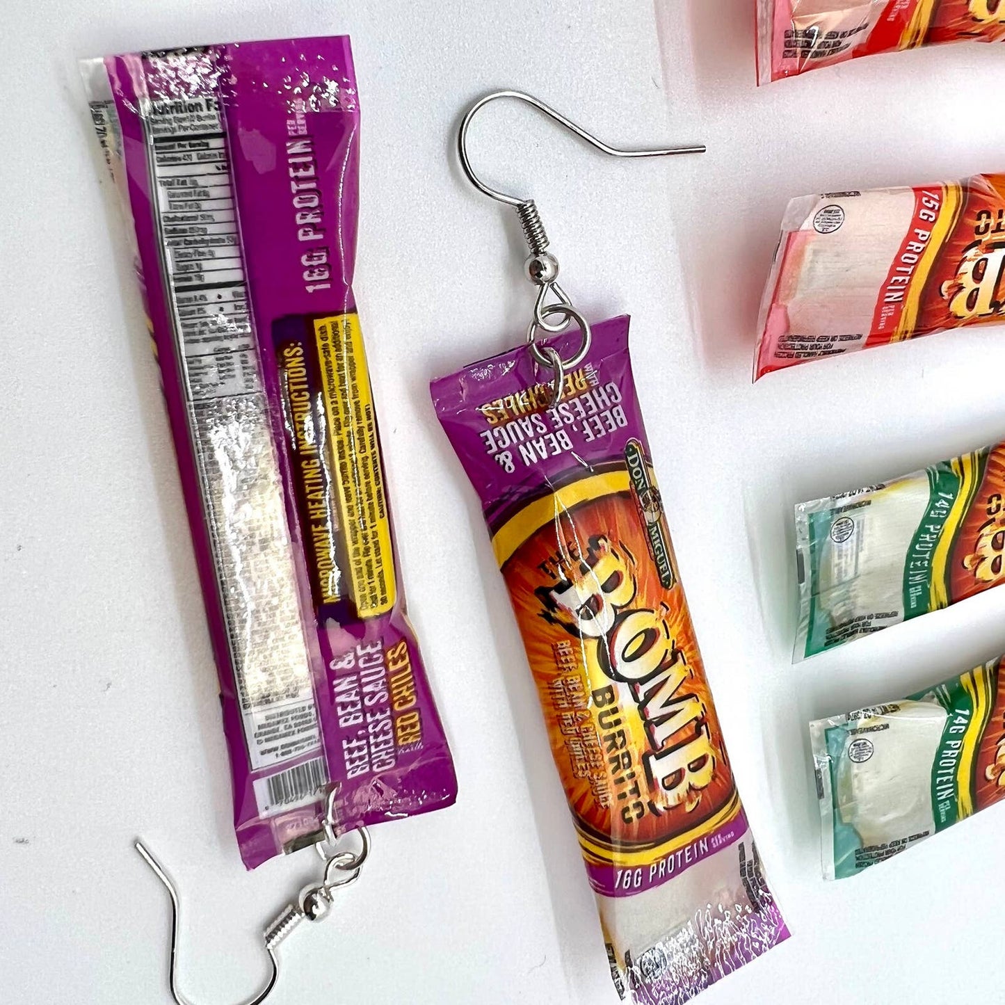 Burrito Bomb Earrings