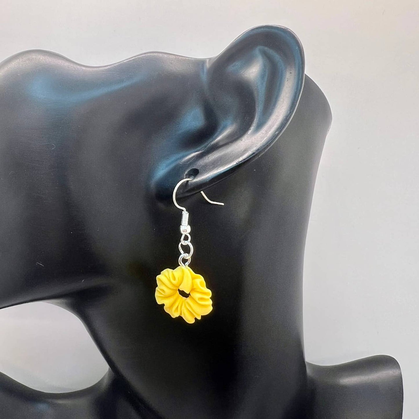 Hair Scrunchie Earrings