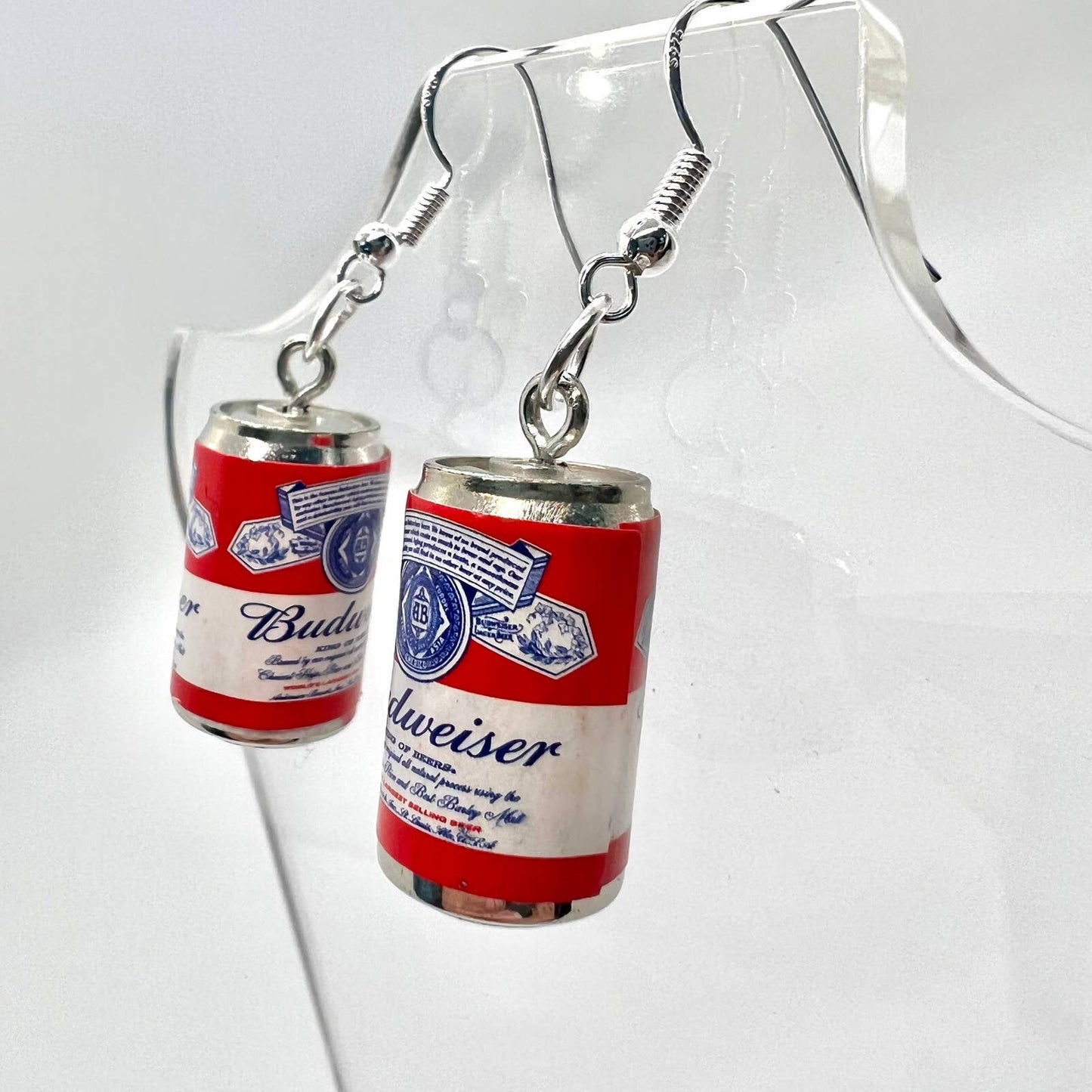Budweiser Beer Earrings