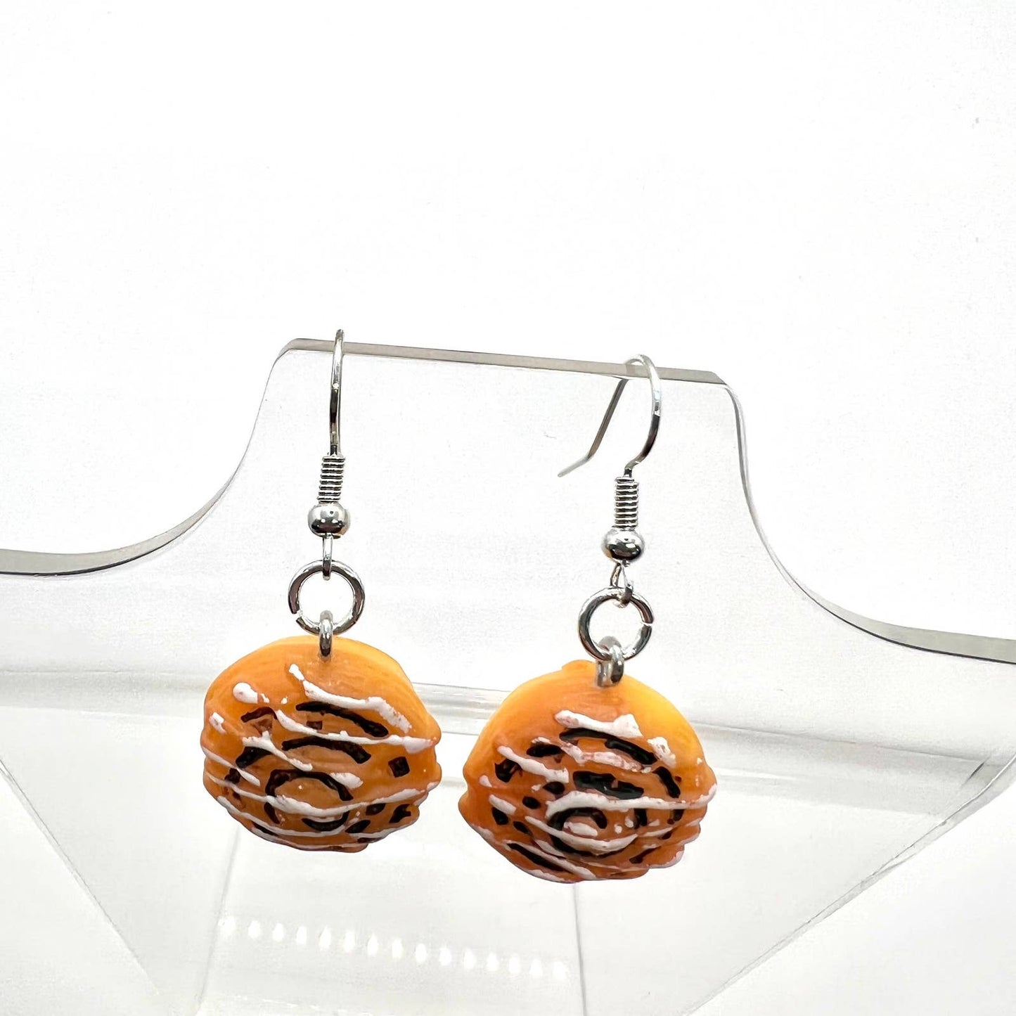 Cinnamon Bun Earrings