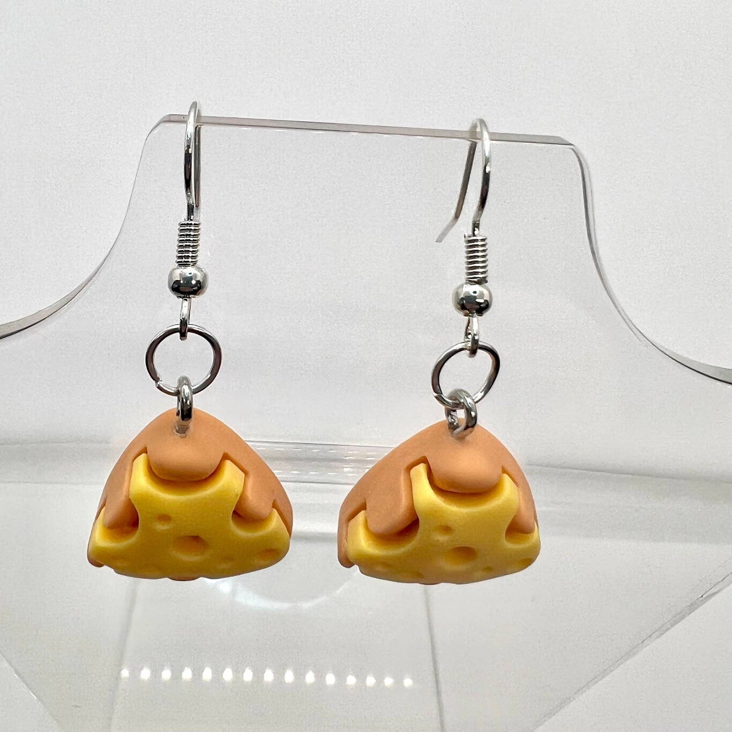 Cheese Earrings