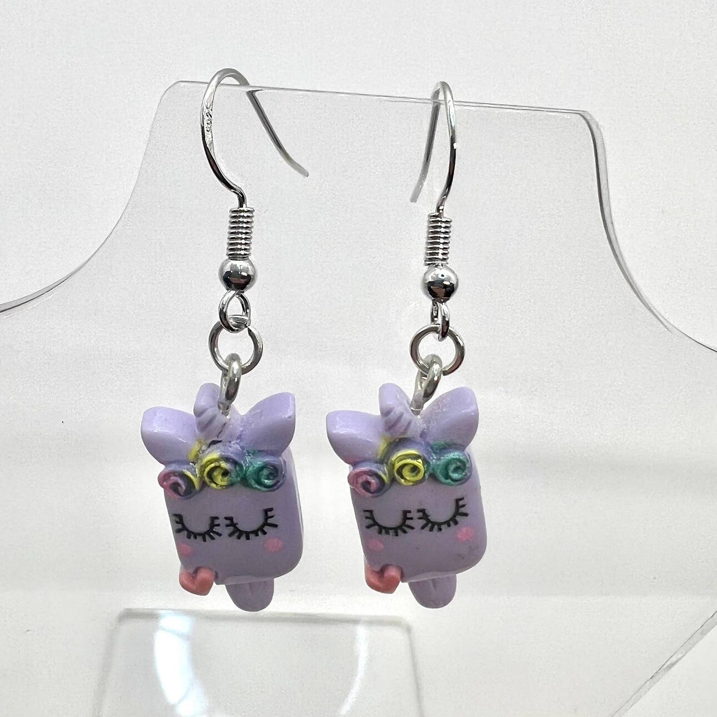 Unicorn Popsicle Earrings