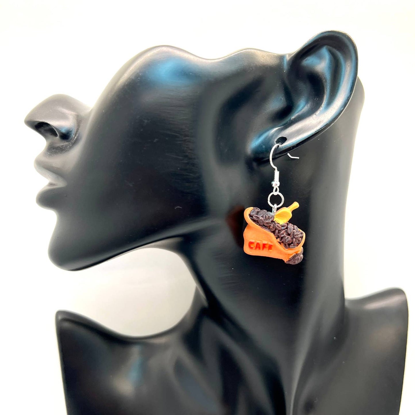 Coffee Bean Earrings