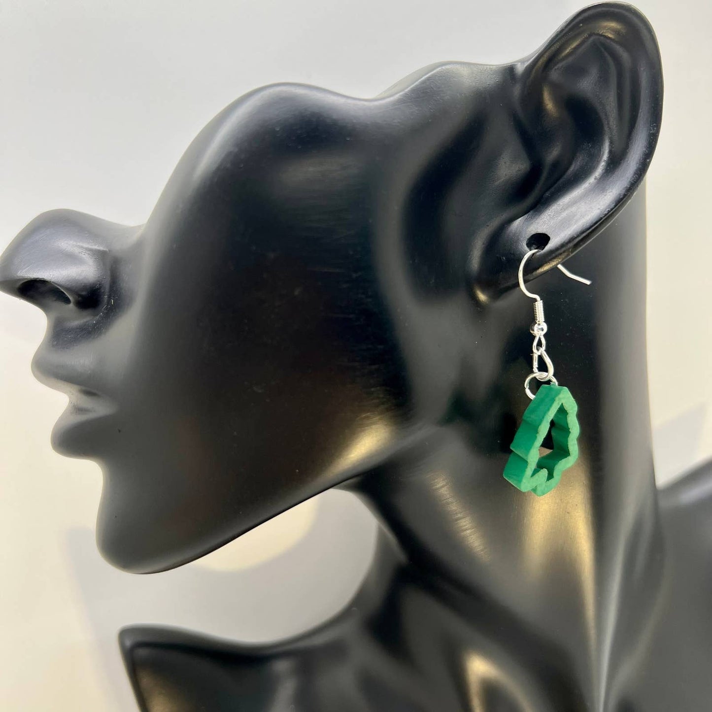 Christmas Tree Cookie Cutter Earrings