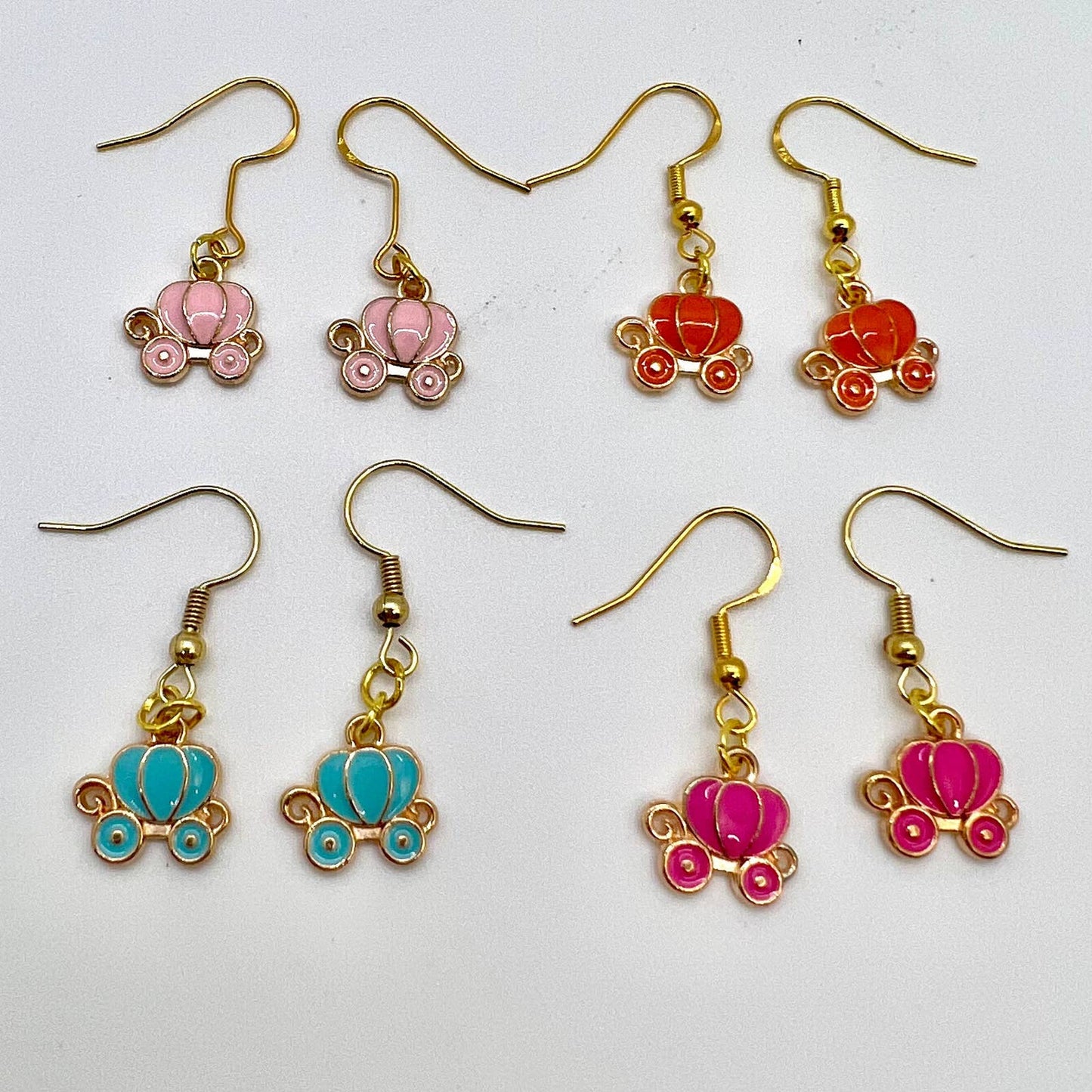 Cinderella Carriage Earrings