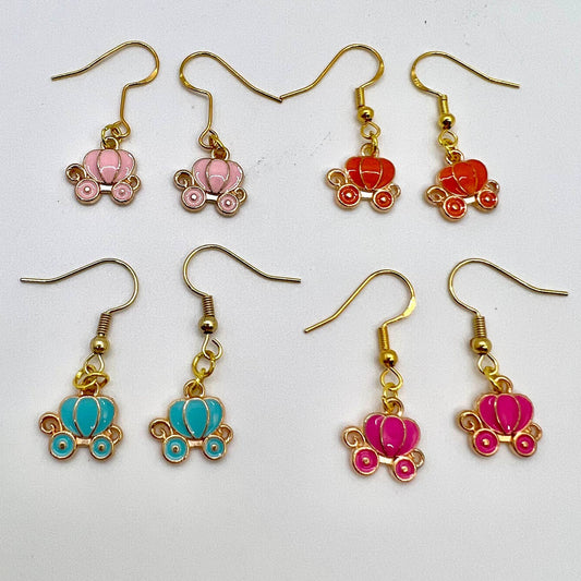 Cinderella Carriage Earrings