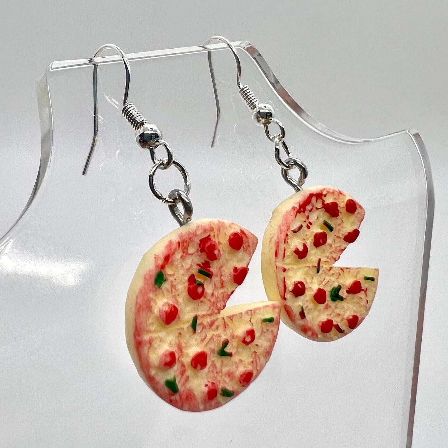 Pizza Earrings
