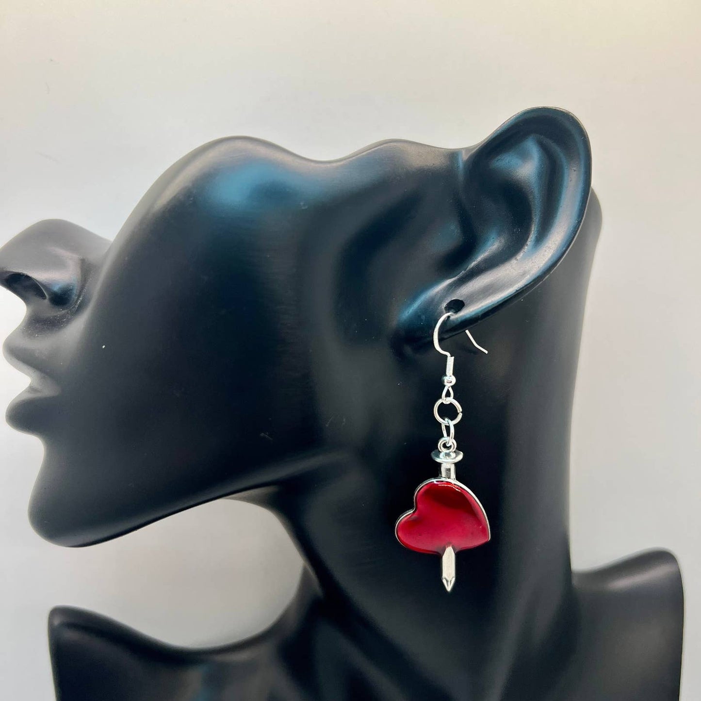 Heart & Dagger Earrings