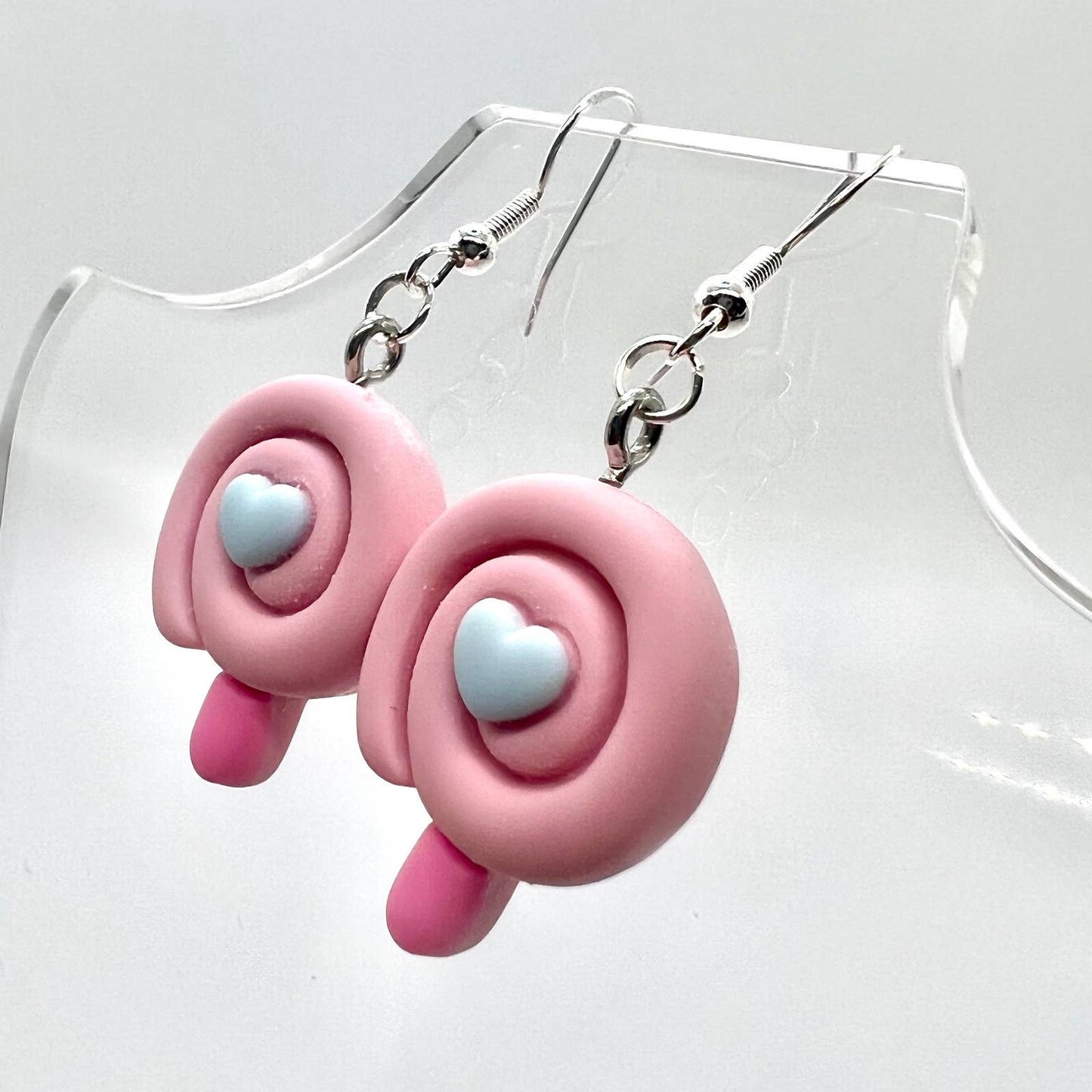 Pink Lollipop Earrings