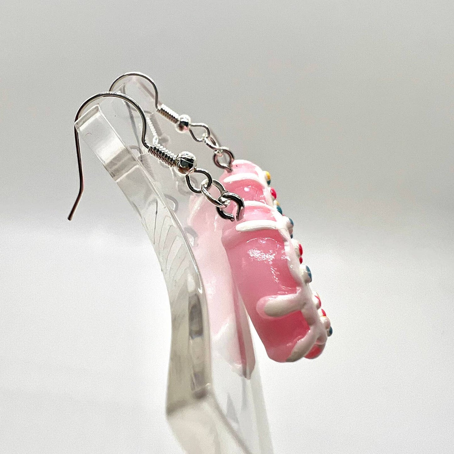 Sprinkle Donut Earrings