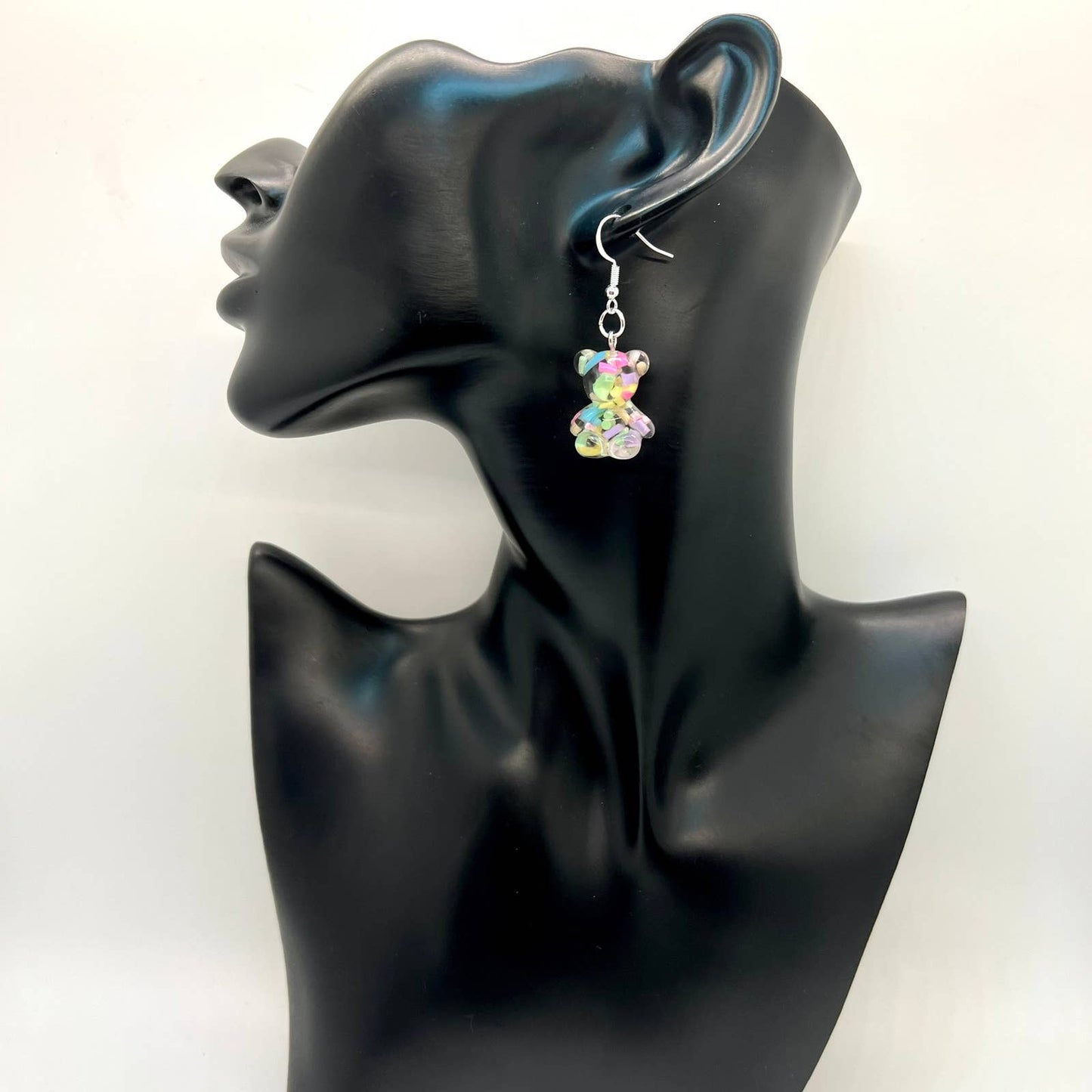 Sprinkle Gummy Bear Earrings
