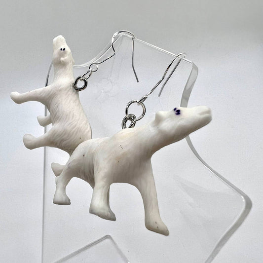 Polar Bear Earrings