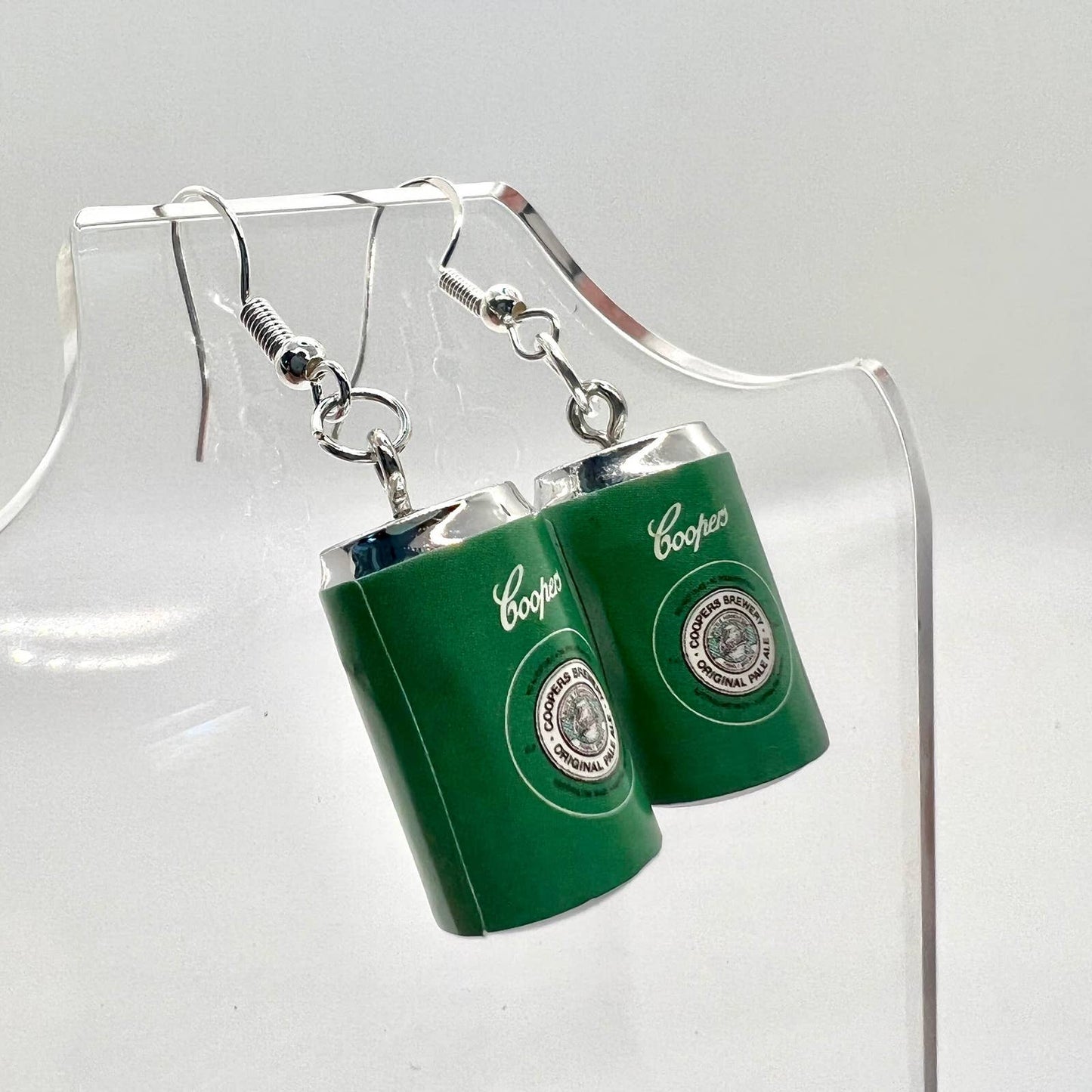 Coopers Brewery Pale Ale Beer Earrings
