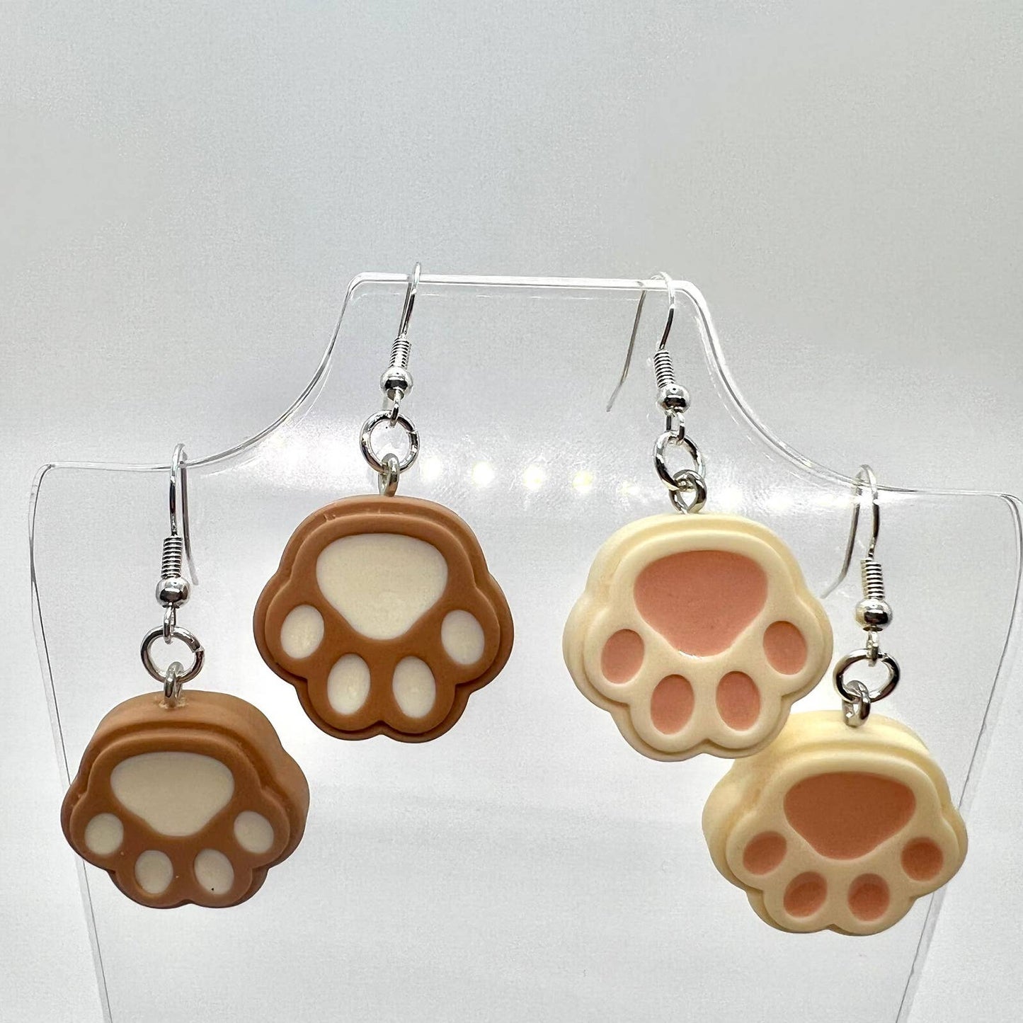 Paw Print Earrings