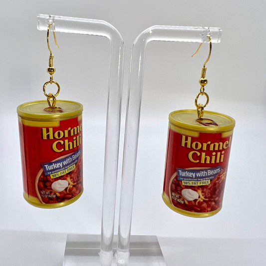 Hormel Chili Earrings