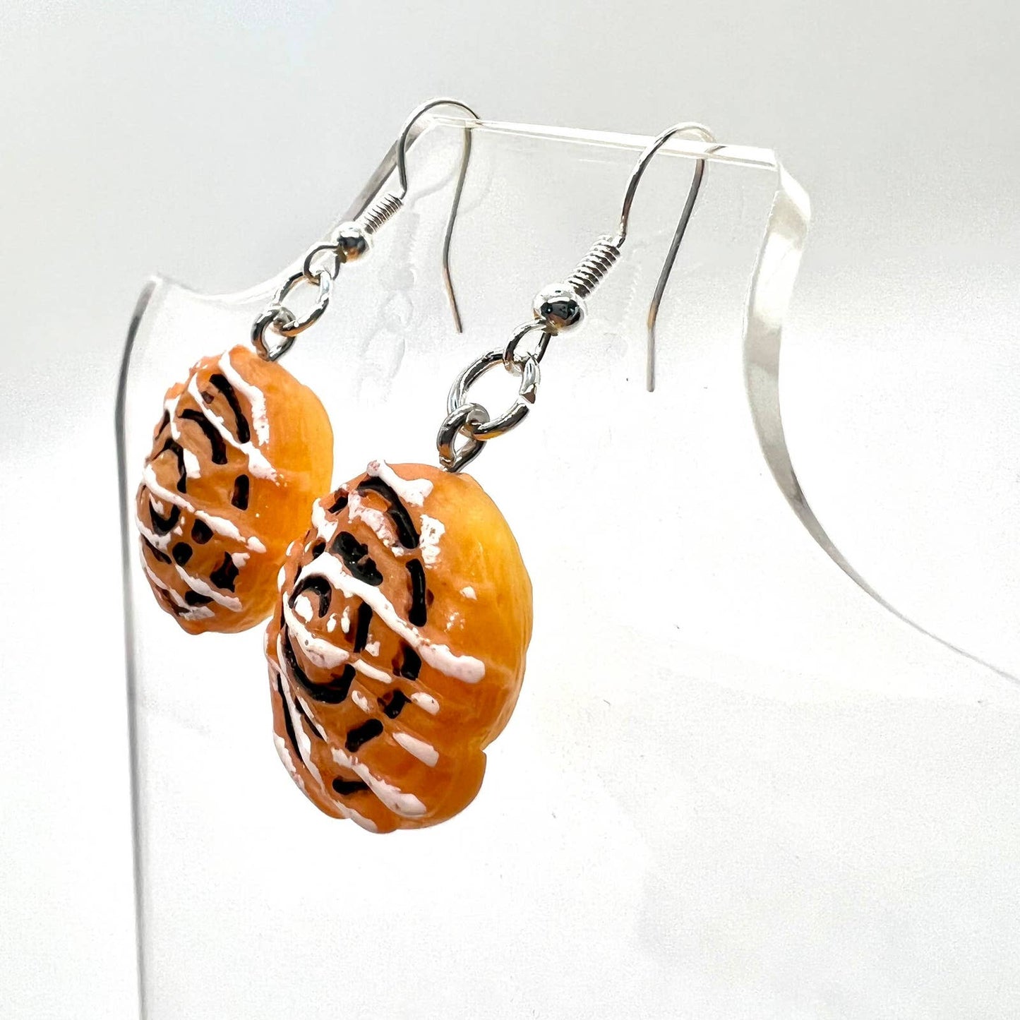 Cinnamon Bun Earrings